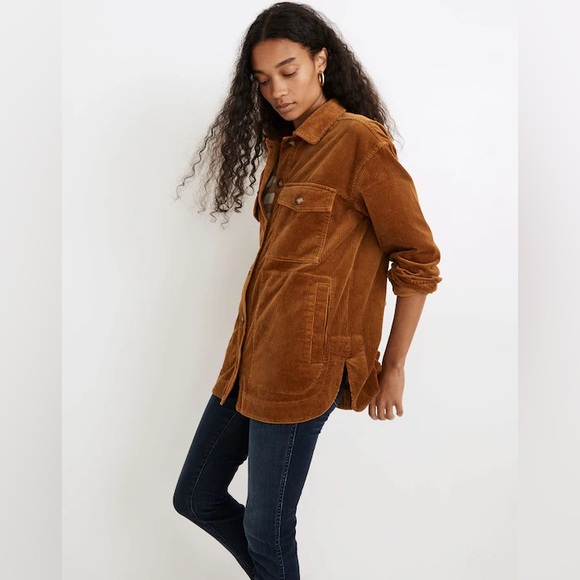 Madewell Jackets & Blazers - Madewell Corduroy Yorkway Shirt-Jacket
